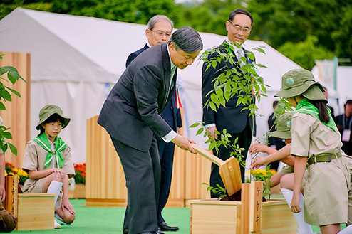 天皇陛下お手植え